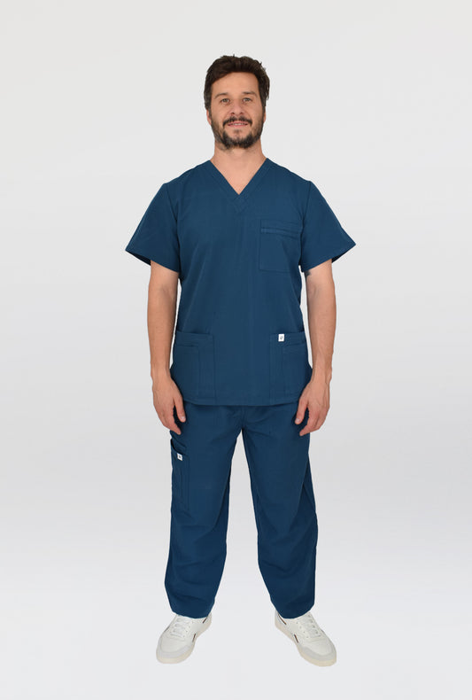 Pantalón Modelo Classic Turquesa Hombre