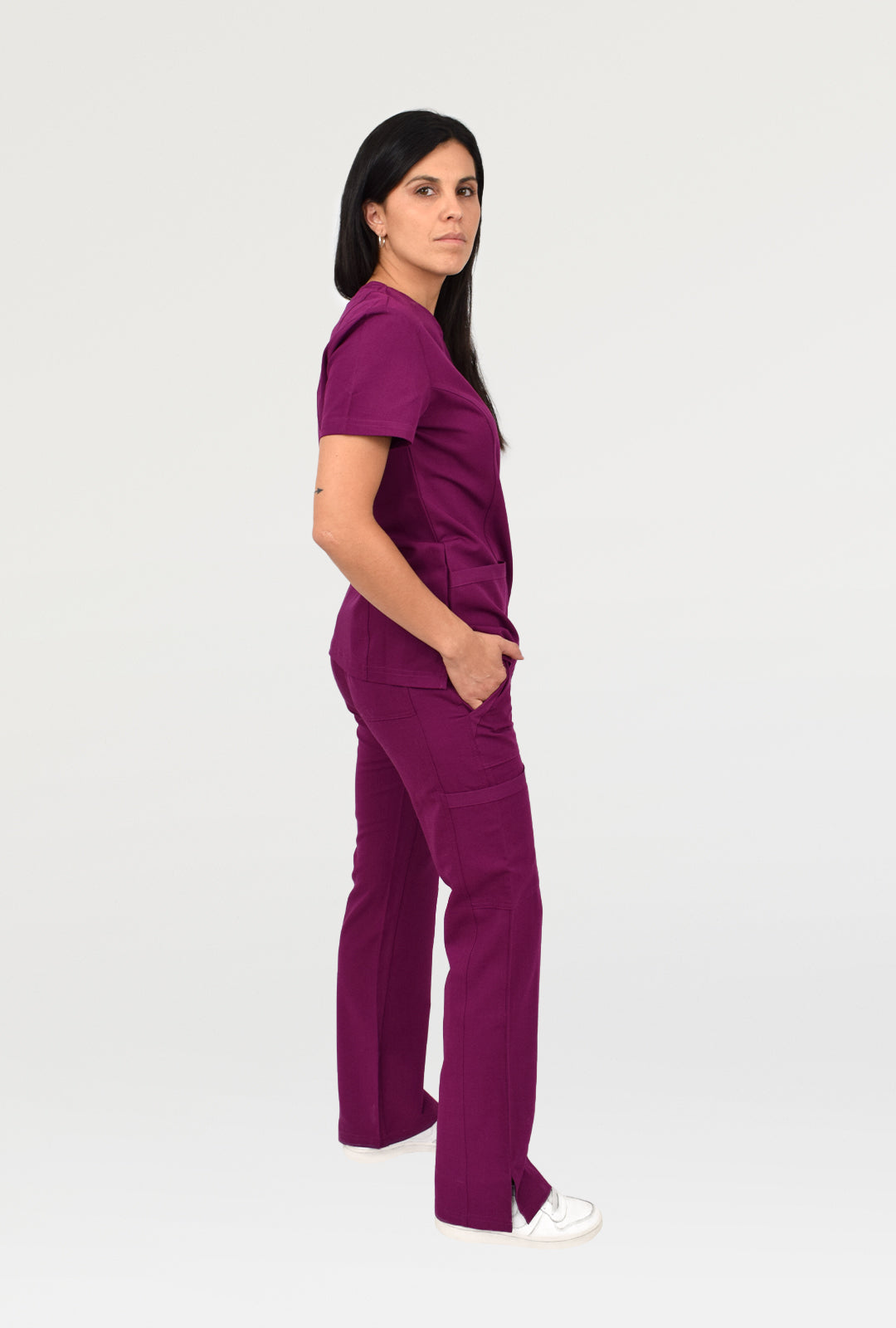 Pantalón Modelo Classic Burdeo