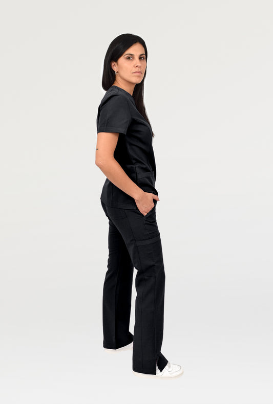 Pantalón Modelo Classic Negro Mujer