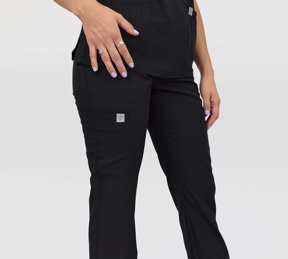 Polera Modelo Fit Negra Mujer