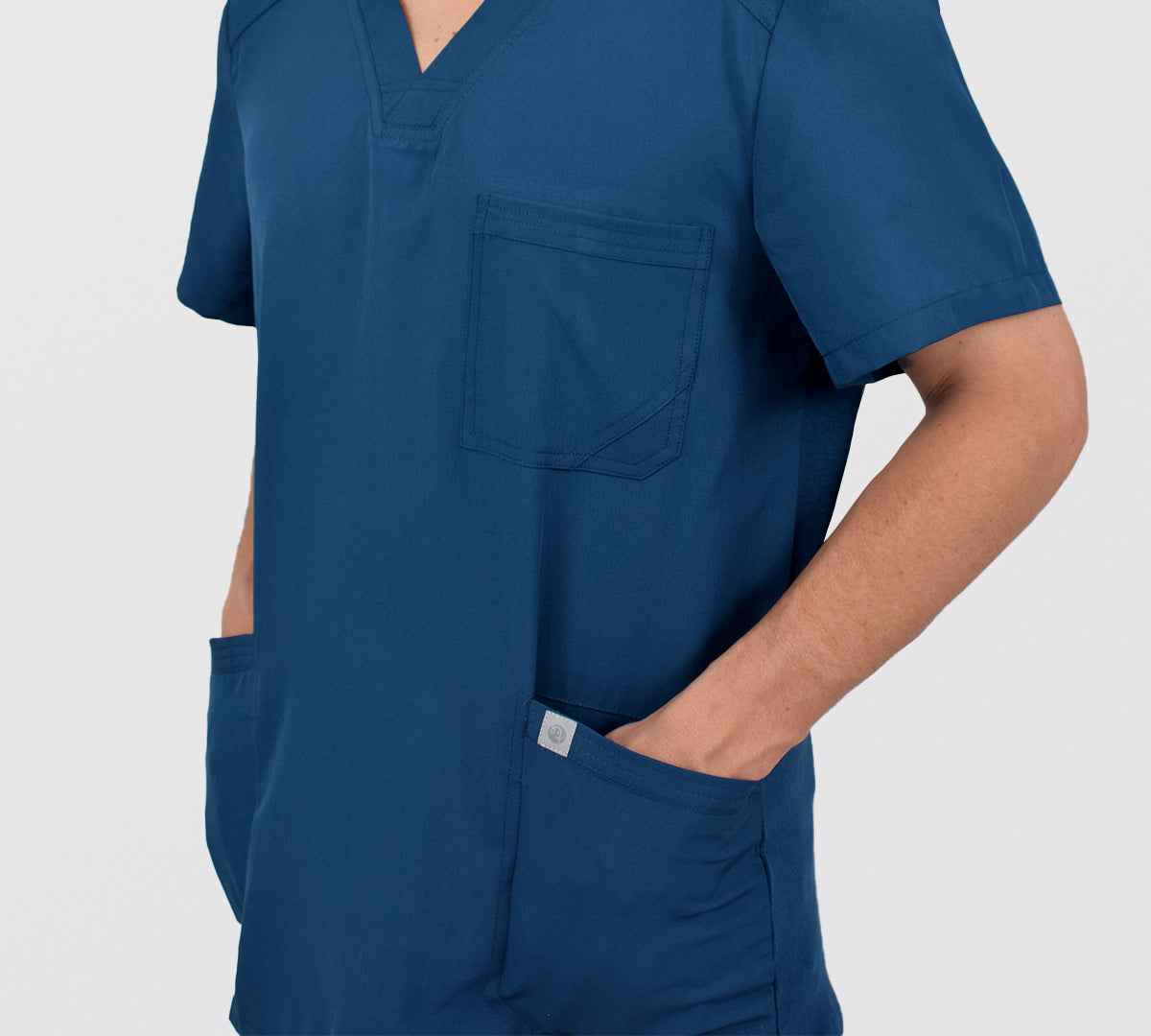 traje clinico turquesa