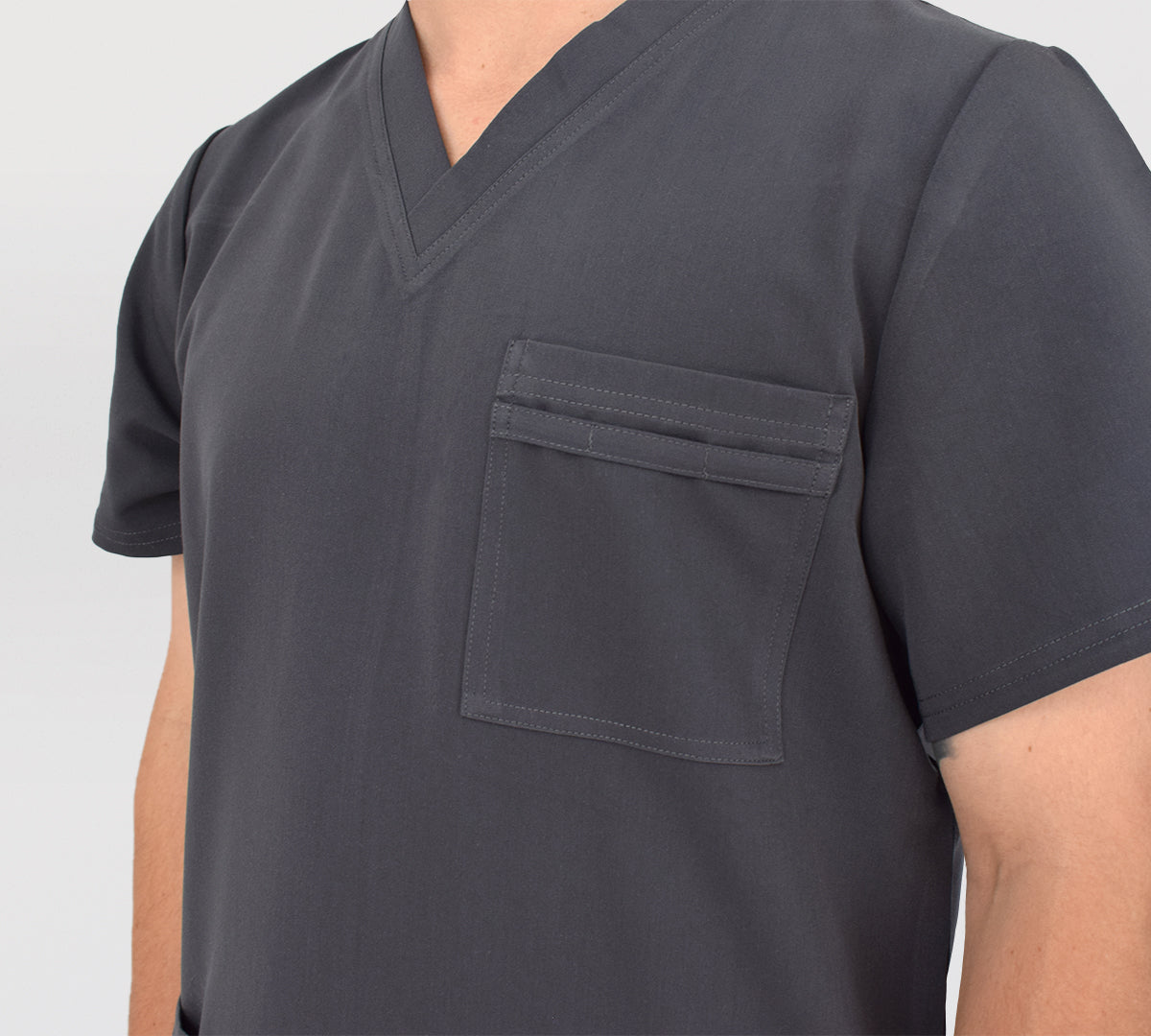 Polera Modelo Classic Gris Hombre