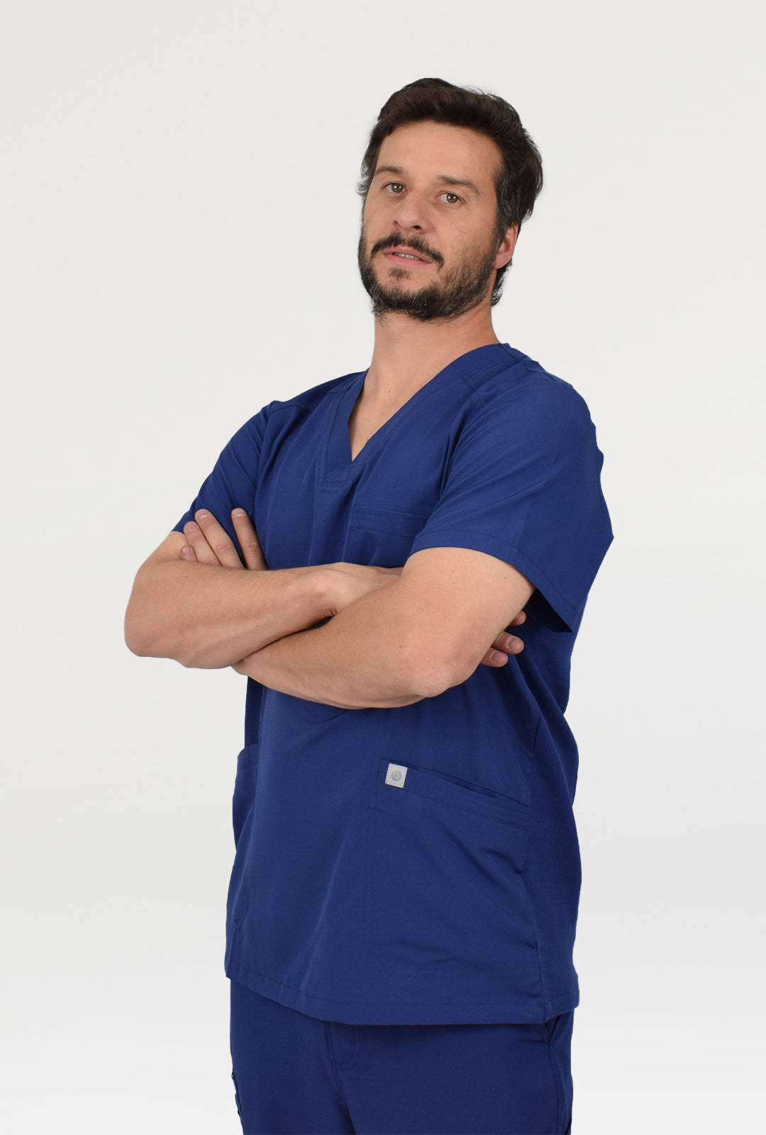 traje clinico azul