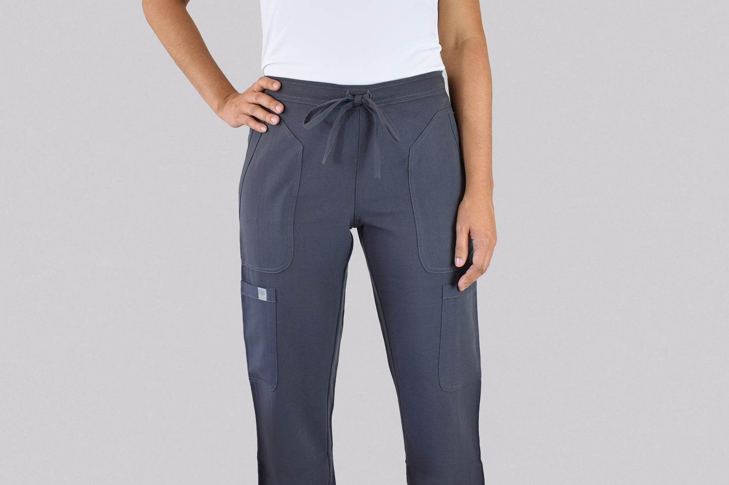 Pantalón Modelo Classic Gris Mujer
