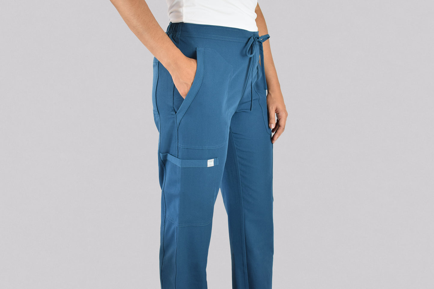 Pantalón Modelo Classic Turquesa Mujer
