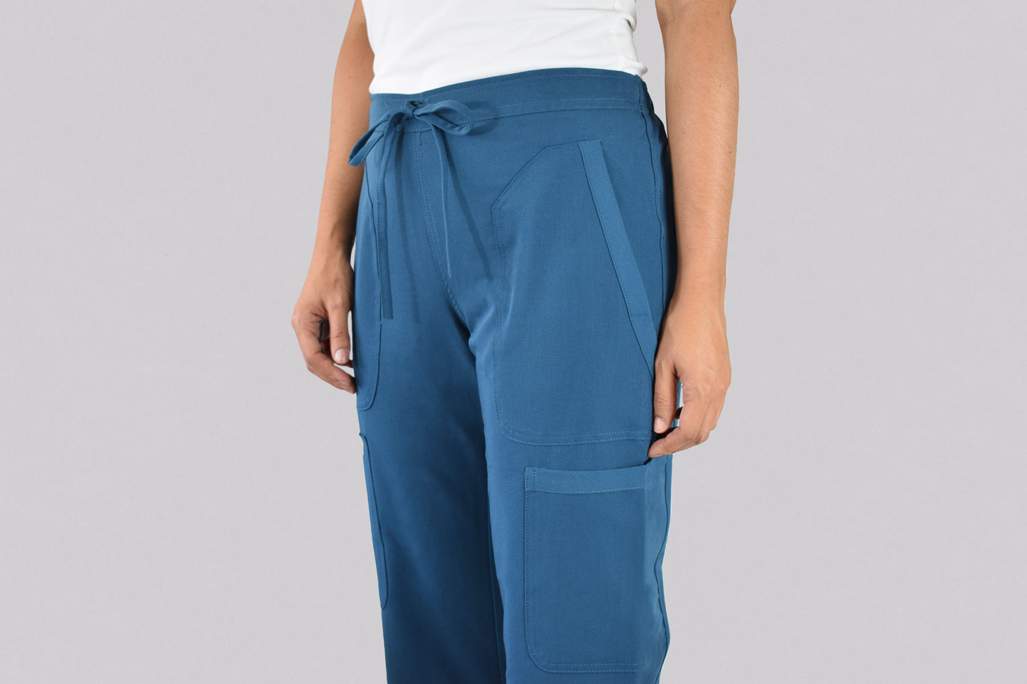 Pantalón Modelo Classic Turquesa Mujer