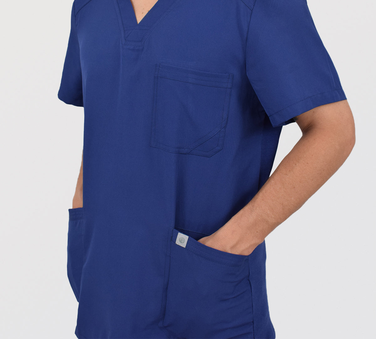 uniforme clinico azul